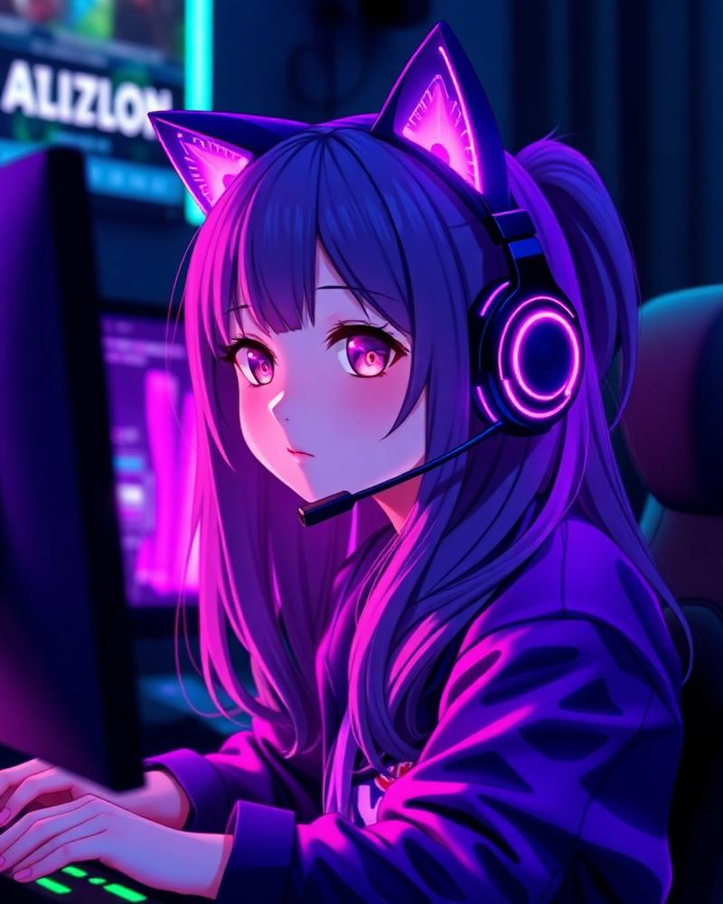 Gamer Girl AI companion